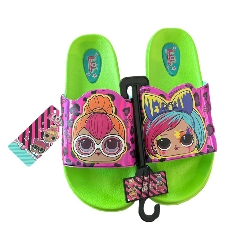 L.O.L. Surprise! Beach Sport Slide Sandal (Big Girls) Size 5-6 - Picture 2 of 7